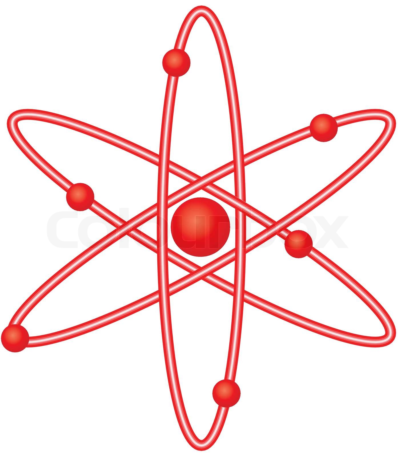 Atom | Stock-Vektor | Colourbox