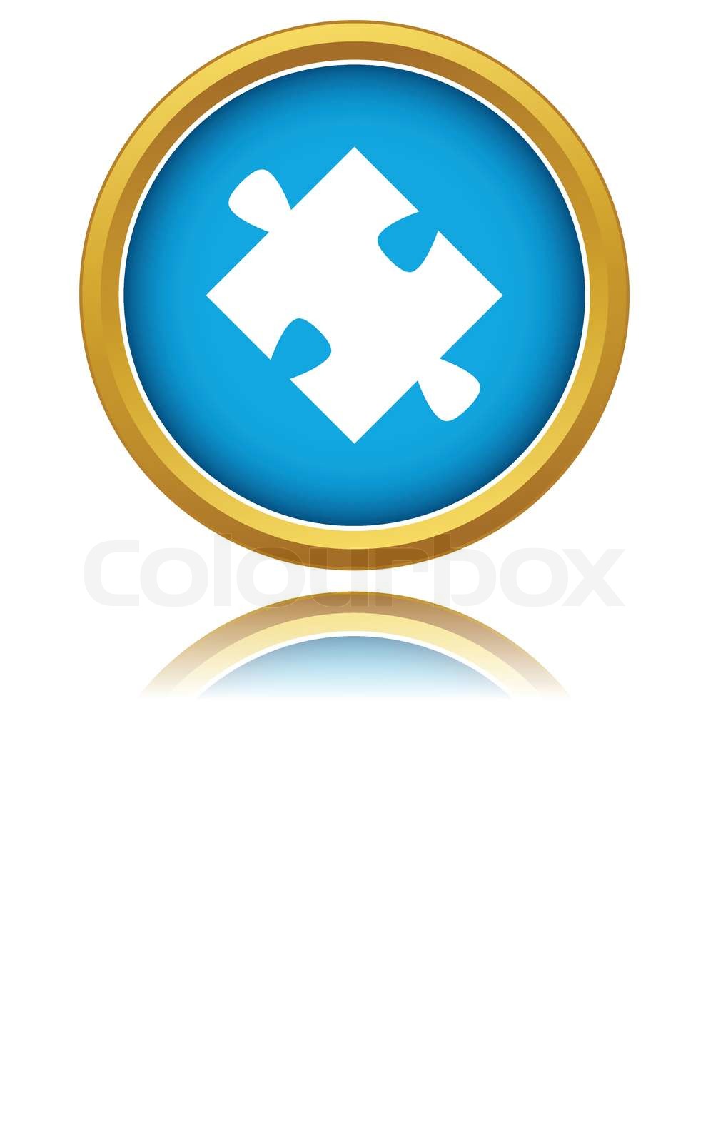 PuzzleSymbol StockVektor Colourbox