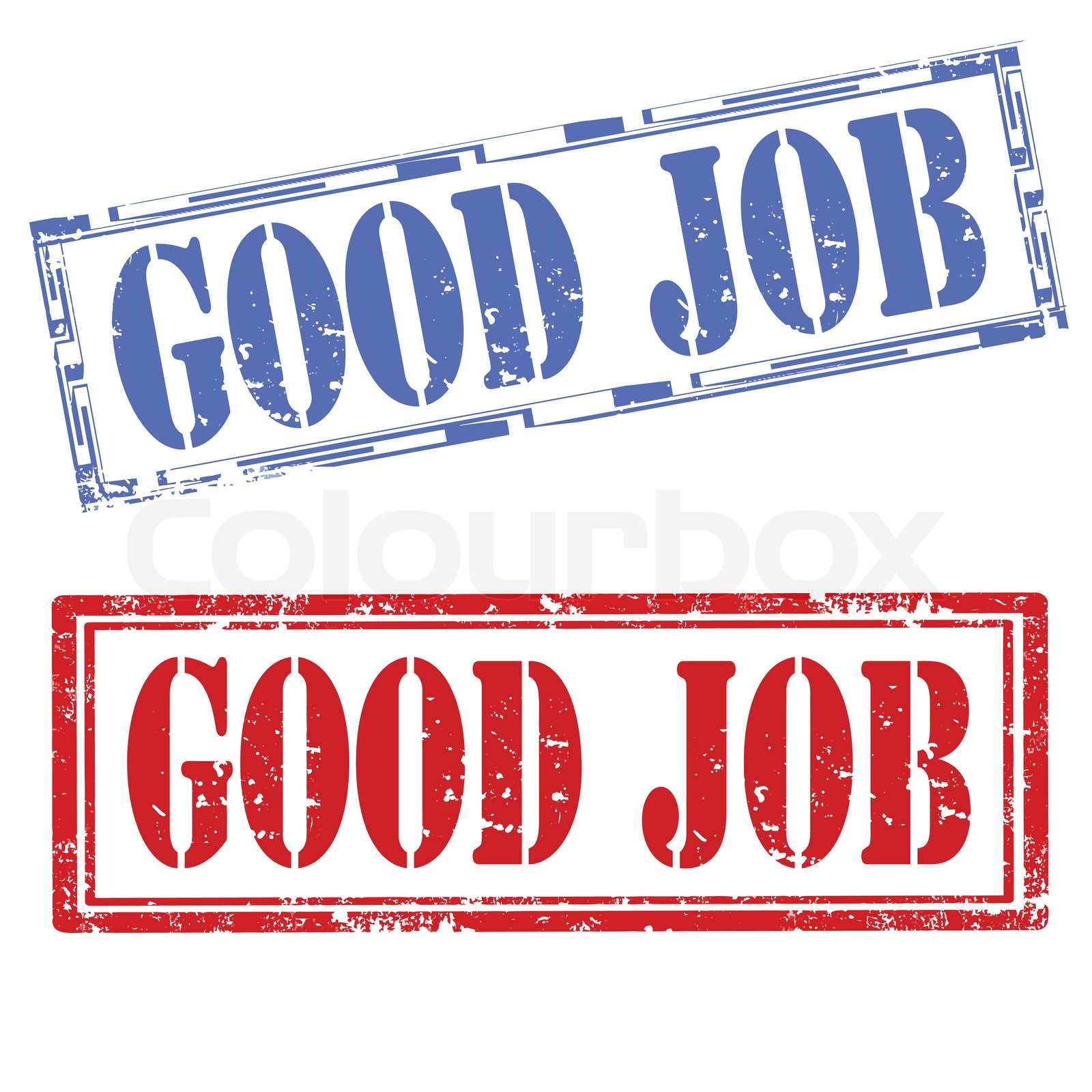 Good Job-stamps | Stock vector | Colourbox