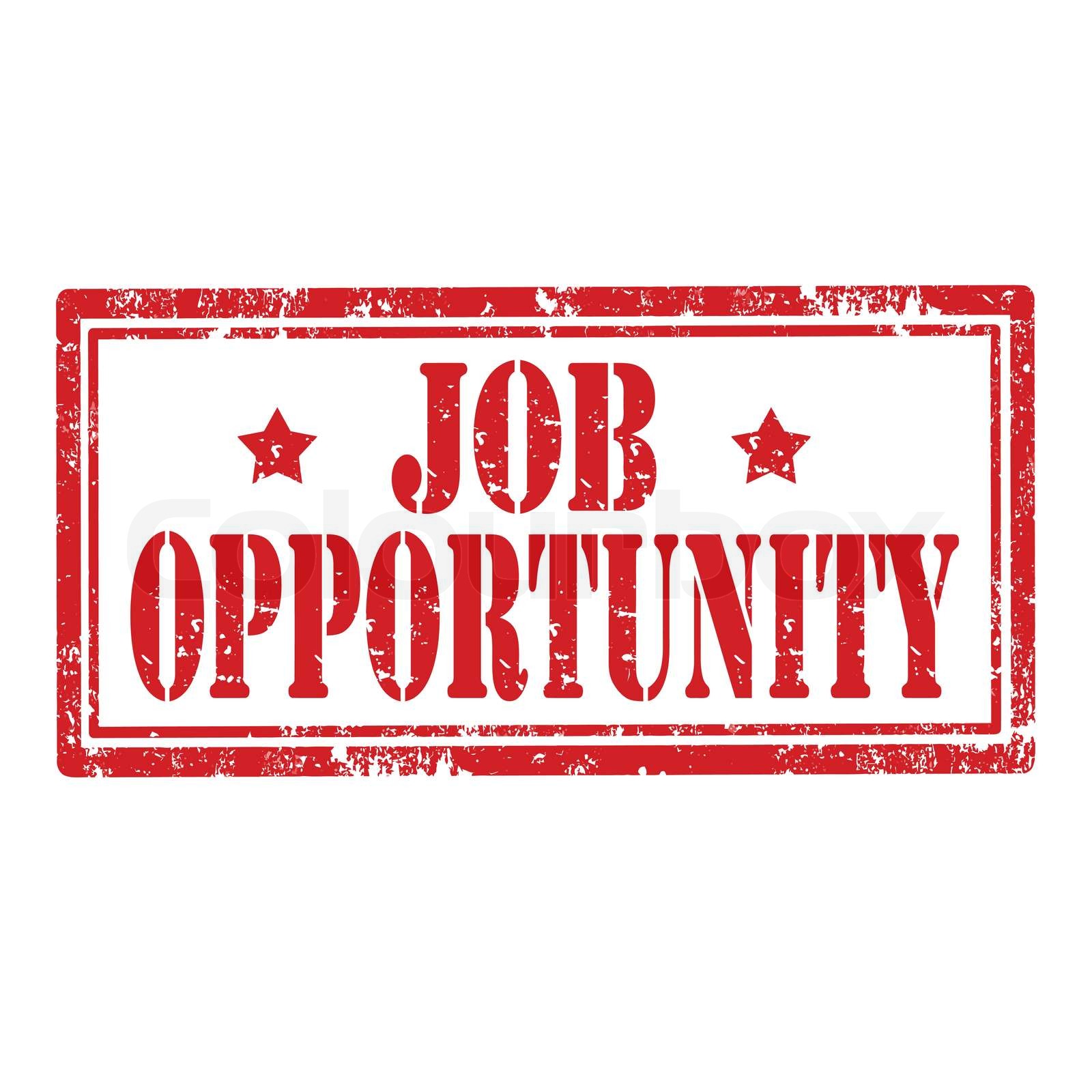 Job Opportunity-stamp | Stock vector | Colourbox