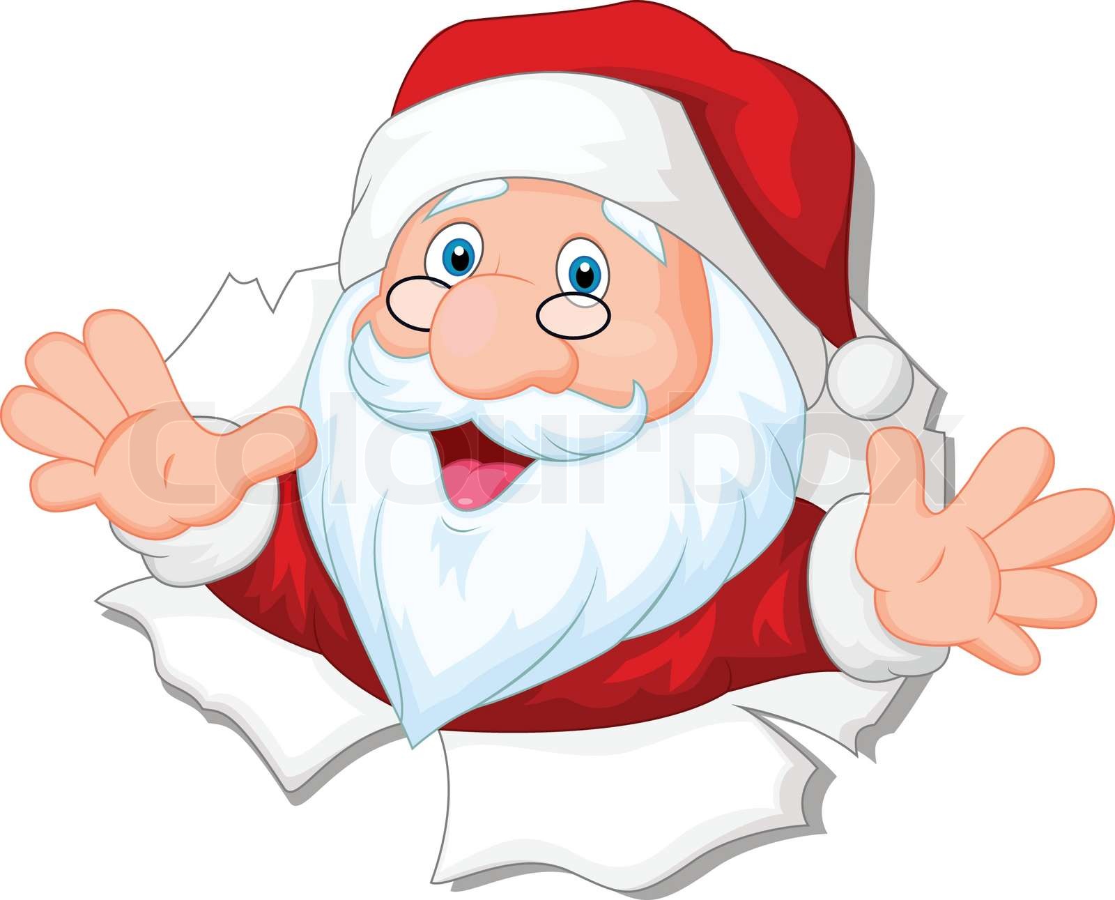Santa Clause cartoon | Stock vector | Colourbox