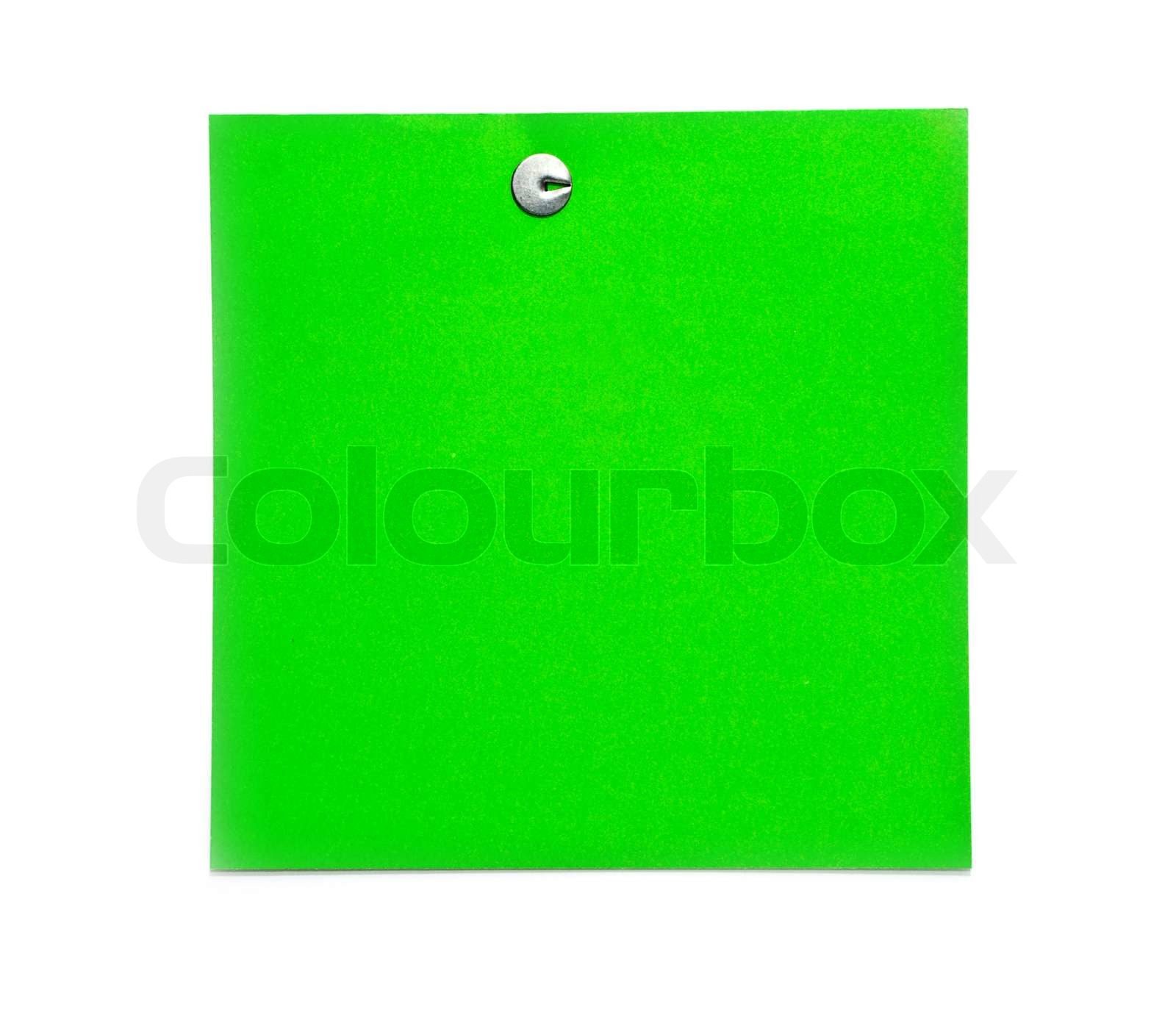 green sheet Stock image Colourbox