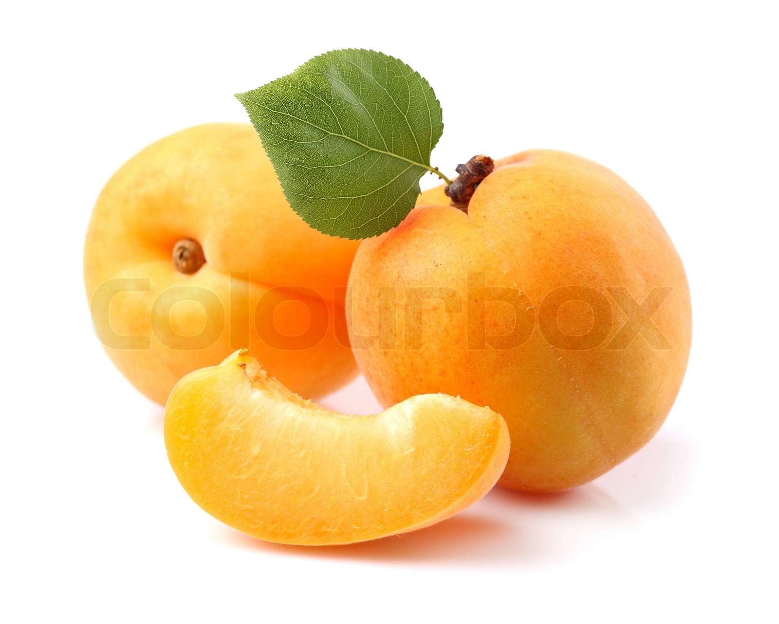 frische Aprikose Stock Bild Colourbox