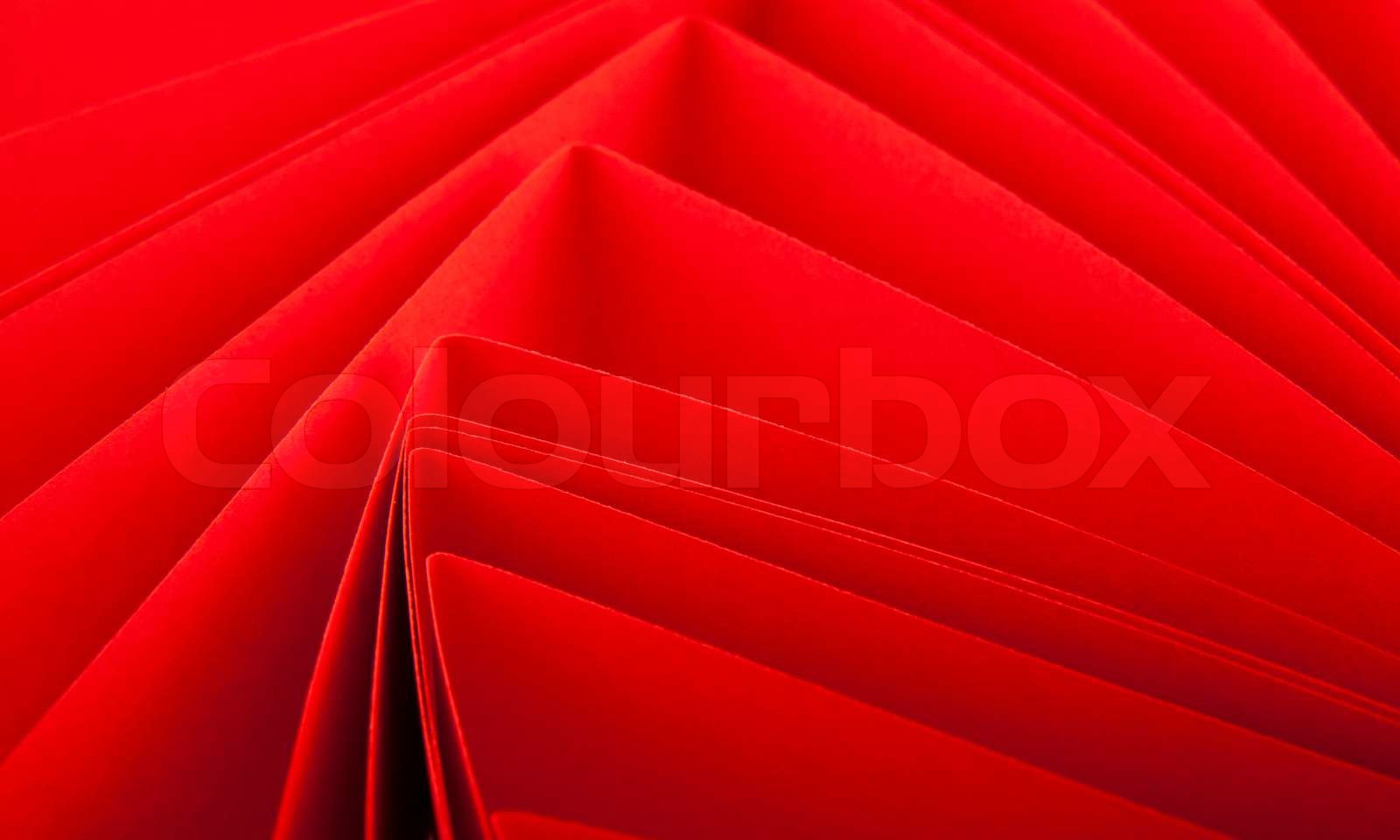 red pieces of paper | Stock image | Colourbox