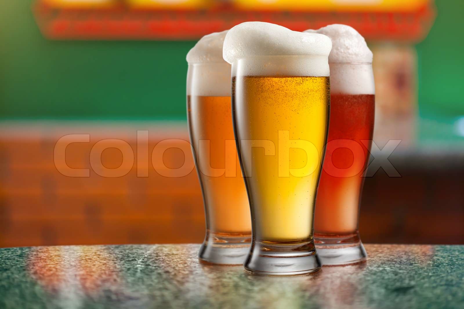 øl, alkohol, fadøl | Stock foto | Colourbox