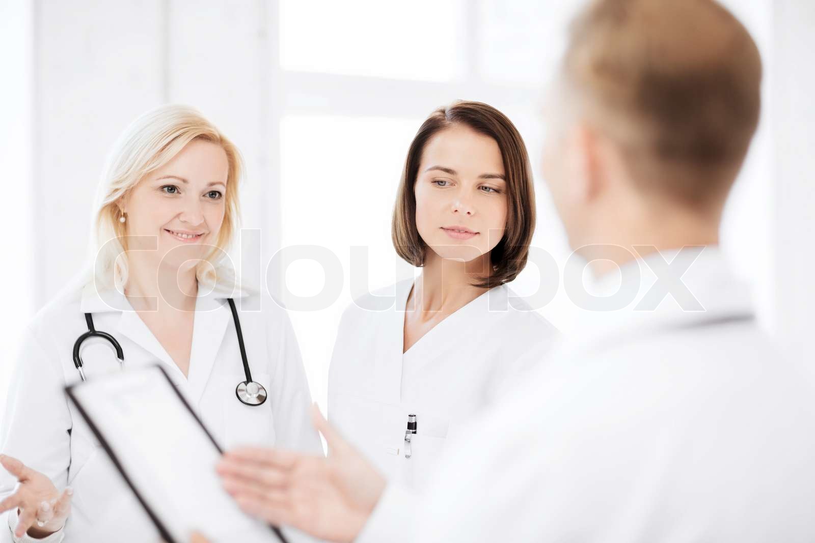 doctors on a meeting | Stock image | Colourbox