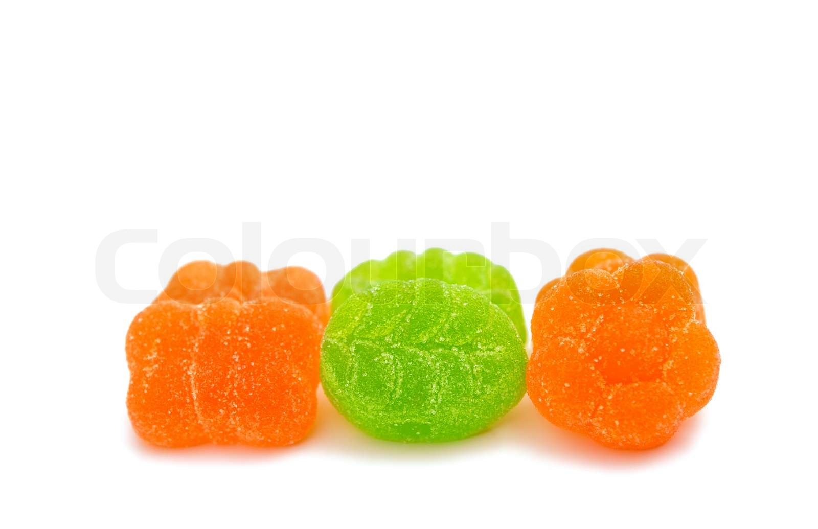 jelly candies isolated | Stock image | Colourbox
