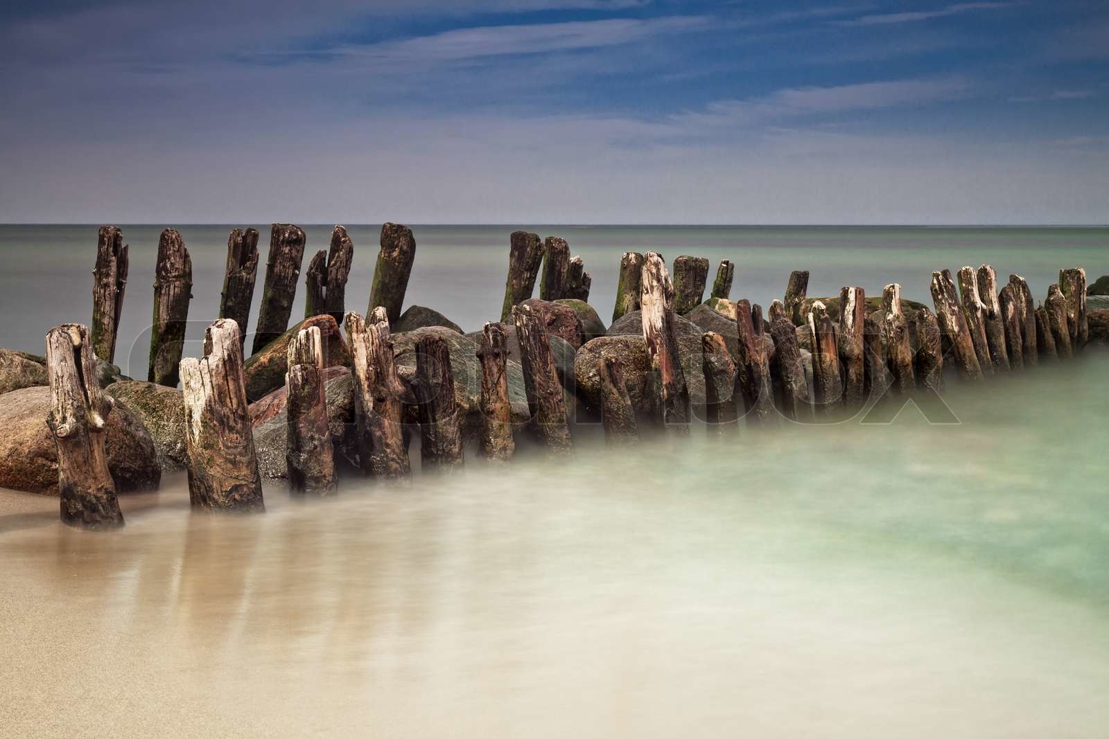 On shore Stock image Colourbox