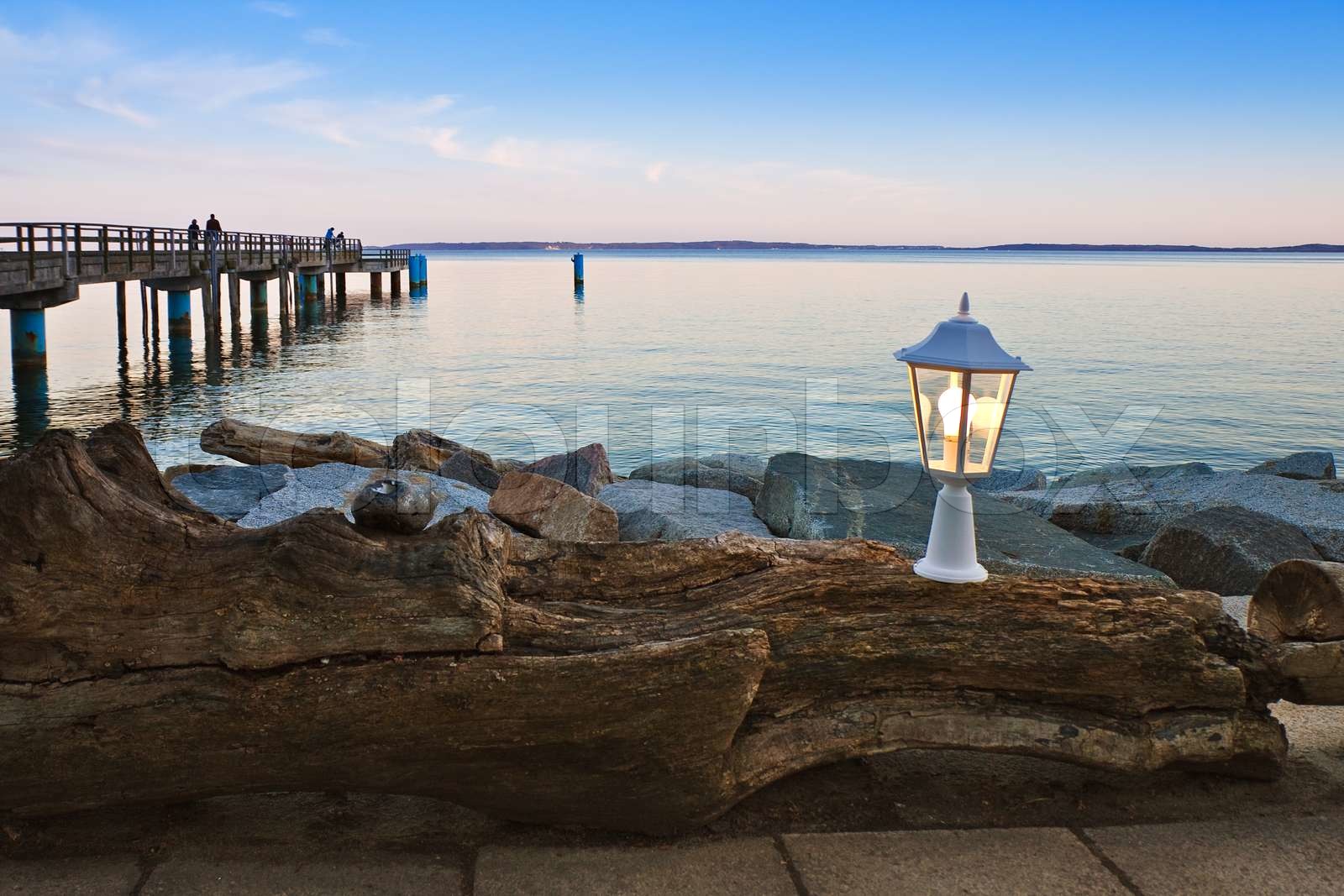 Promenade Stock image Colourbox