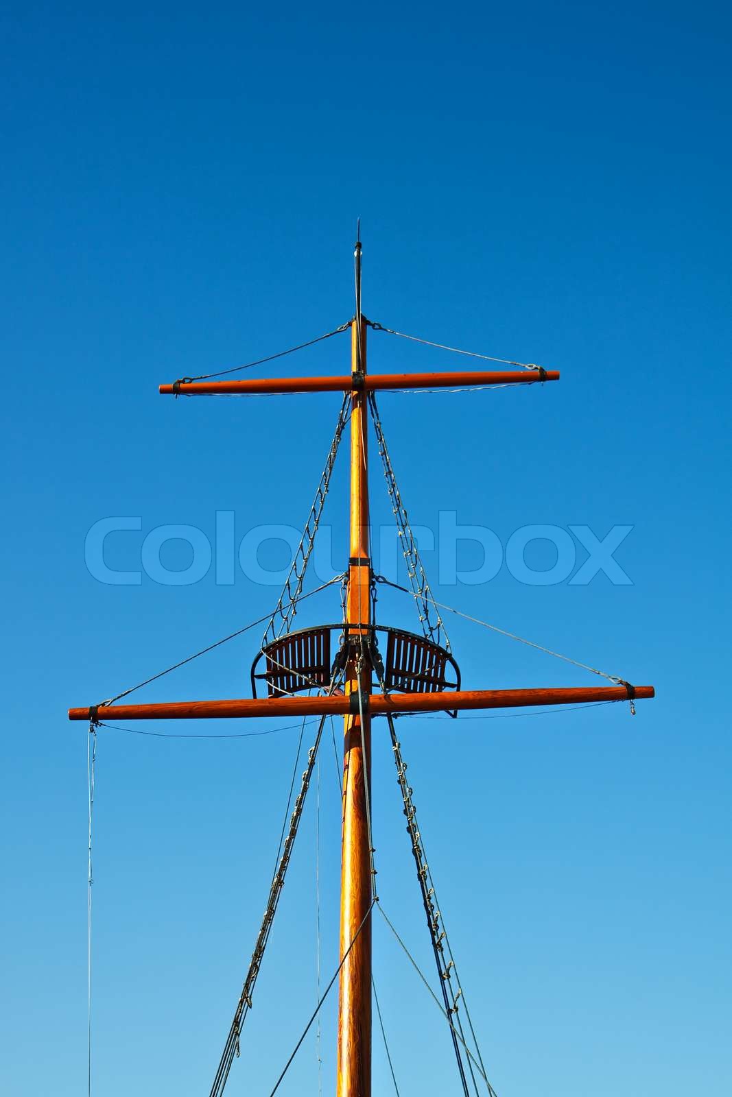 Schiffsmast Stock image Colourbox