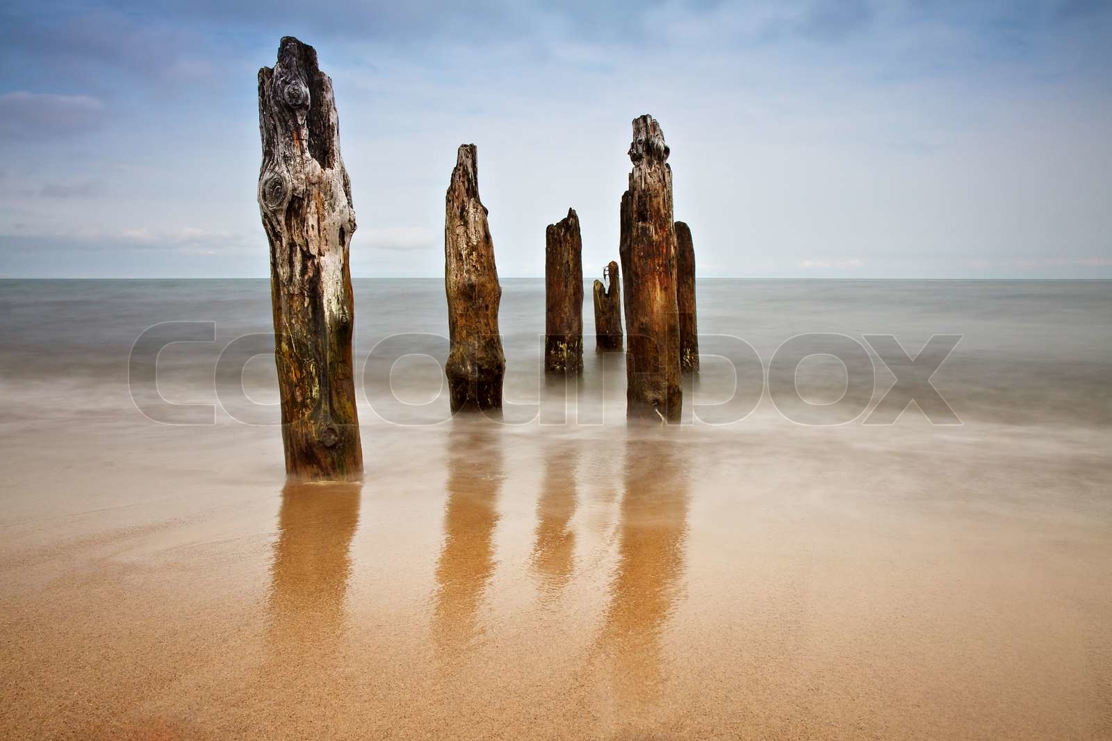 Buhnen Stock image Colourbox