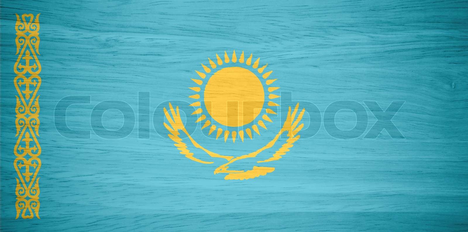 Kasachstan Flaggen-Aufkleber – 2 Stück Vinyl, Je 7,6x3,8 Cm, Wetterfest & Abziehbar Für Auto, Helm, Laptop
