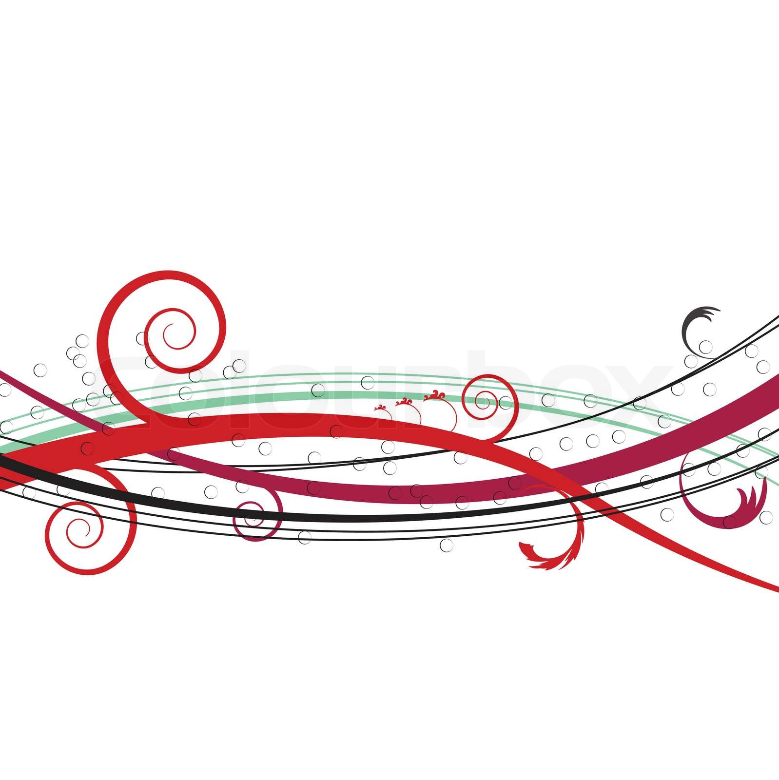 SWIRL WAVE | Stock vector | Colourbox
