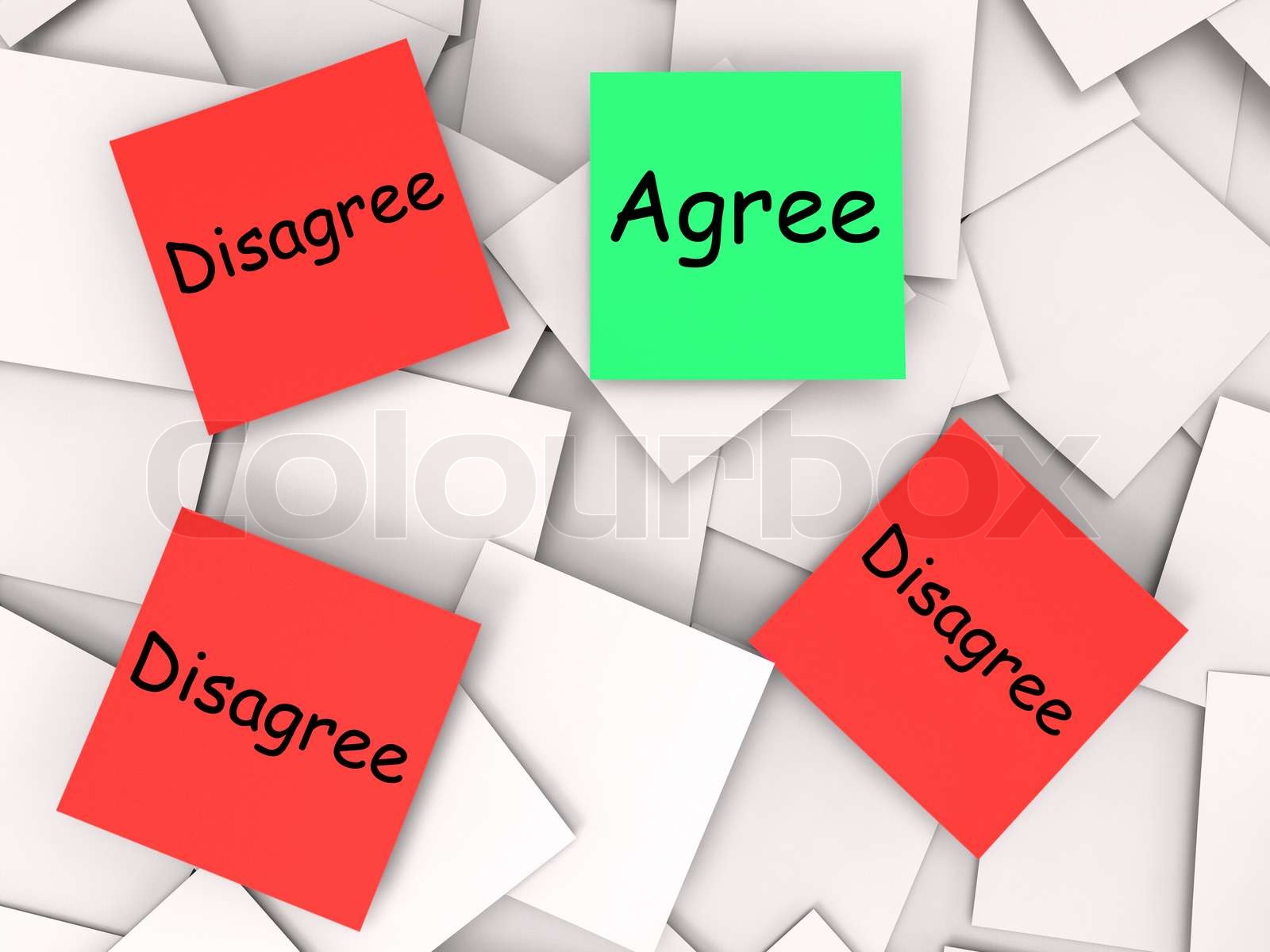 What Does Agree Mean