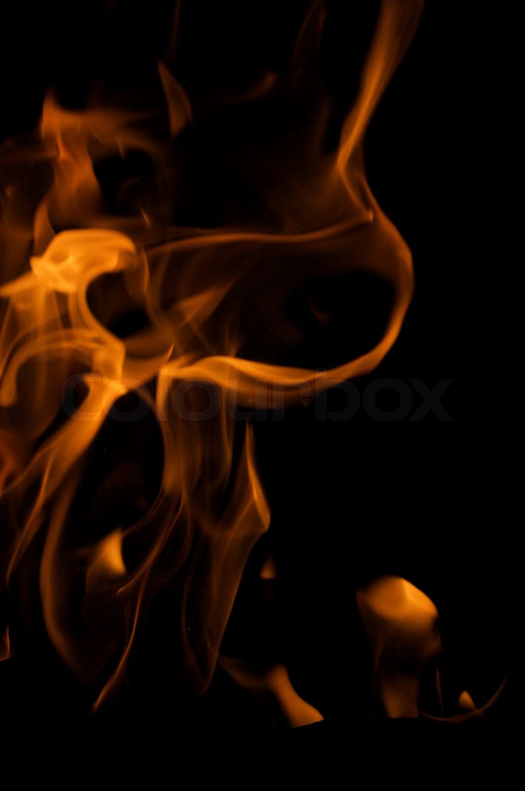 Dramatic Flames | Stock image | Colourbox