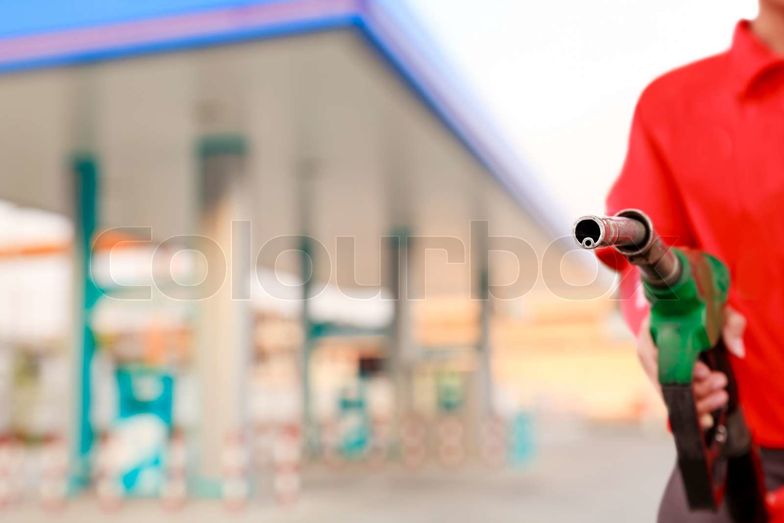Service station | Stock image | Colourbox