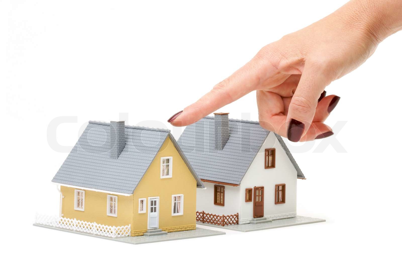 Choosing A Home Stock Image Colourbox Choosing A Home Stock Image Colourbox