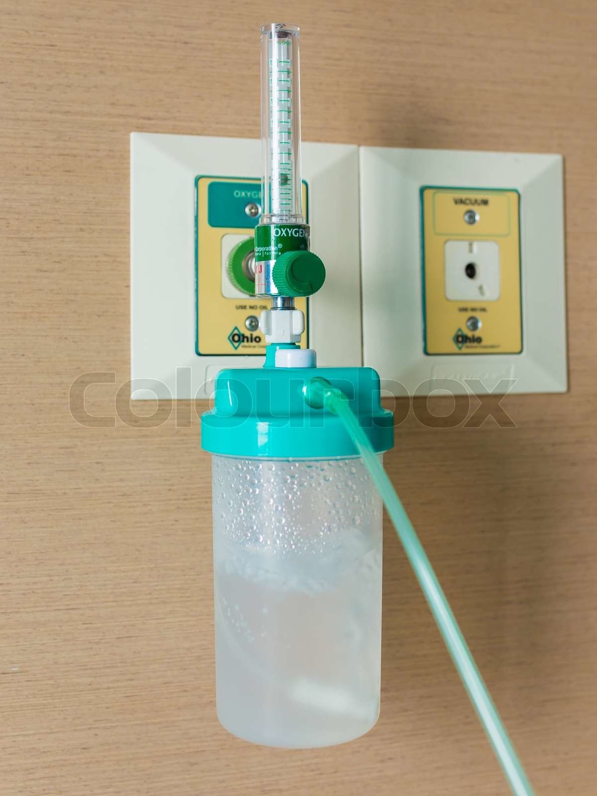 Medical equipment, respiratory equipment. Stock image Colourbox