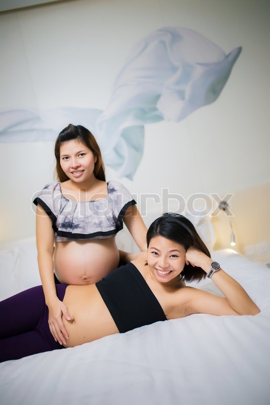 Young nude pregnant asians