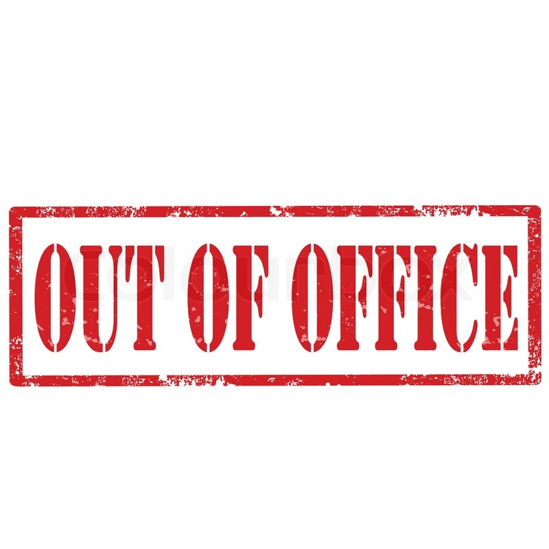 Картинка out of office