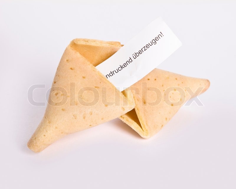 Broken Fortune Cookie Drawing