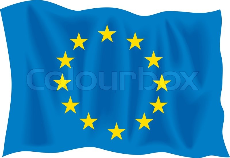 EUFlagge StockVektor Colourbox