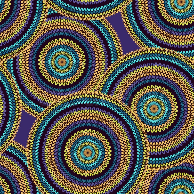 Abstract Seamless Ethnic Style Circle Simple Colorful Vector ... Abstract Seamless Ethnic Style Circle Simple Colorful Vector ...