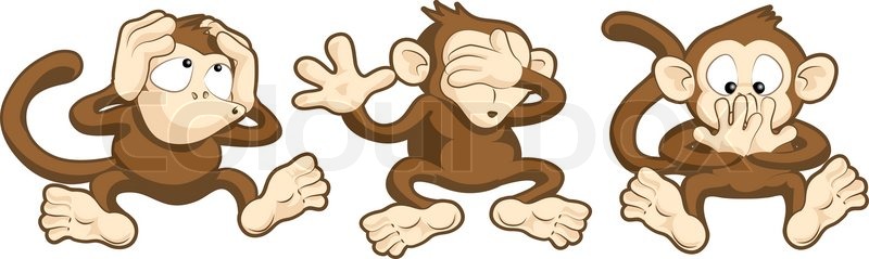 Wanwanzi 3 Wise Monkeys Statue Set - 3 In 1 Bronze Coated Resin Monkey - Hear No Evil See No Evil Speak No Evil - Monkey Figurines For Office & Home - Foto 2