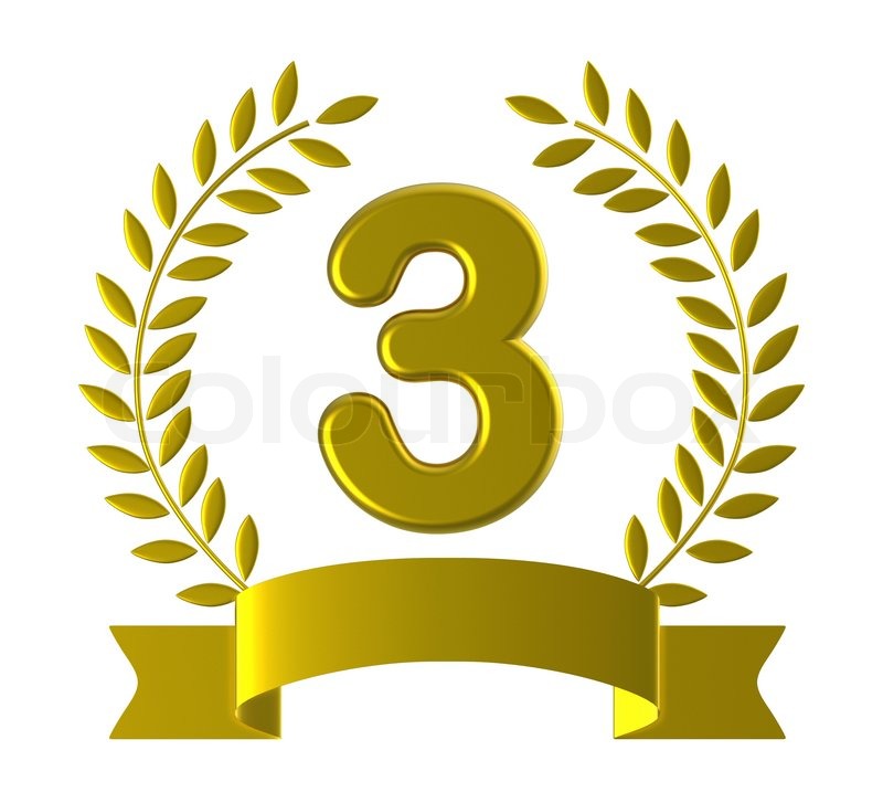 Birthday Three Indicating Happy | Stock Photo | Colourbox