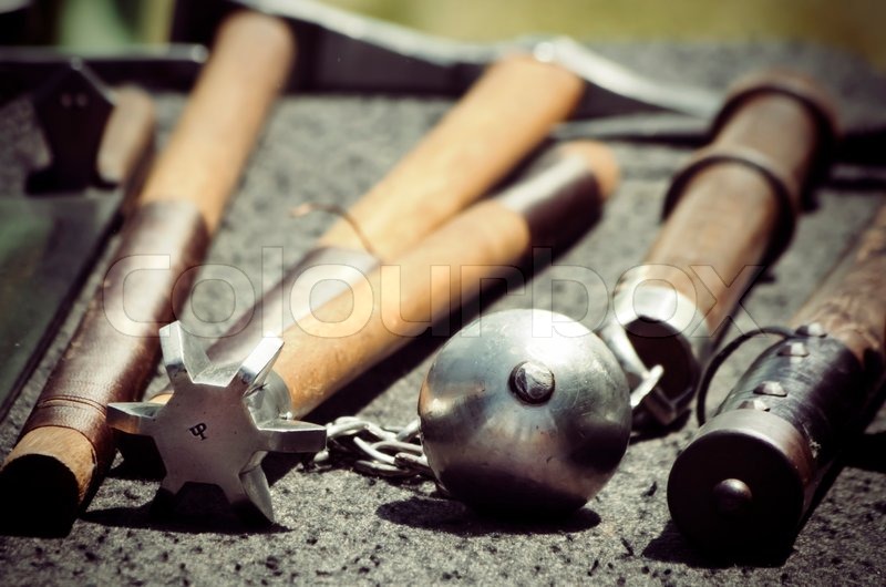 Antike Waffen Stock Bild Colourbox