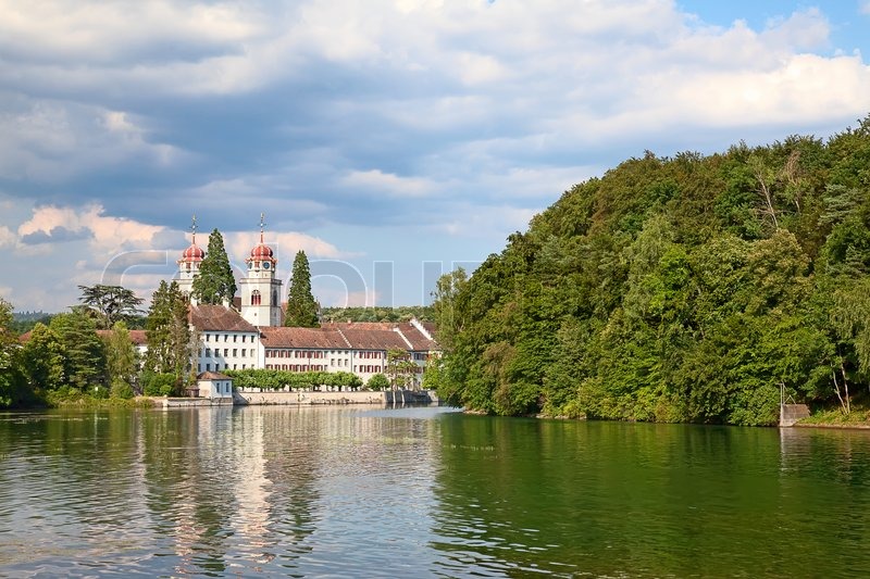  Catholic monastery in Rheinau, 