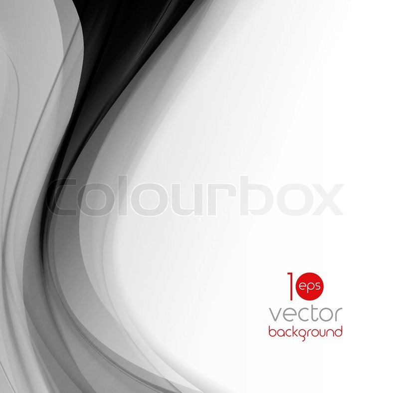 Abstract gray template vector Stock vector Colourbox