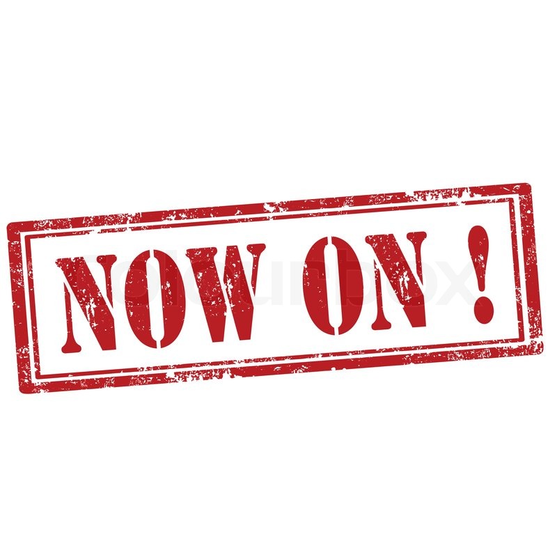 Grunge rubber stamp with text Now ... | Stock vector | Colourbox