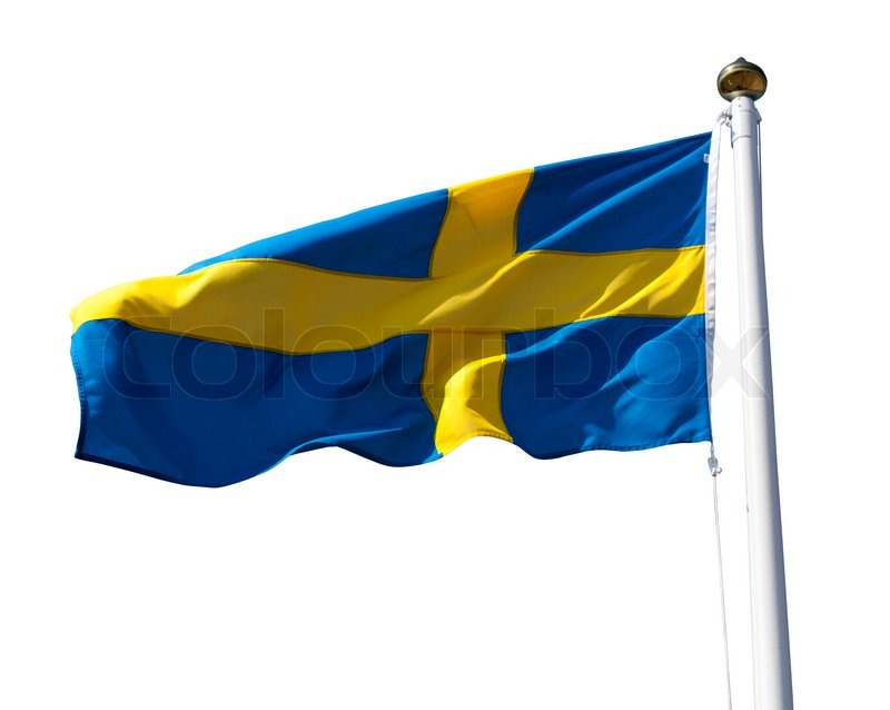 Schweden Fahne 60x90 Cm - Hochwertige Polyesterflagge Mit Metallösen Für Den Außenbereich