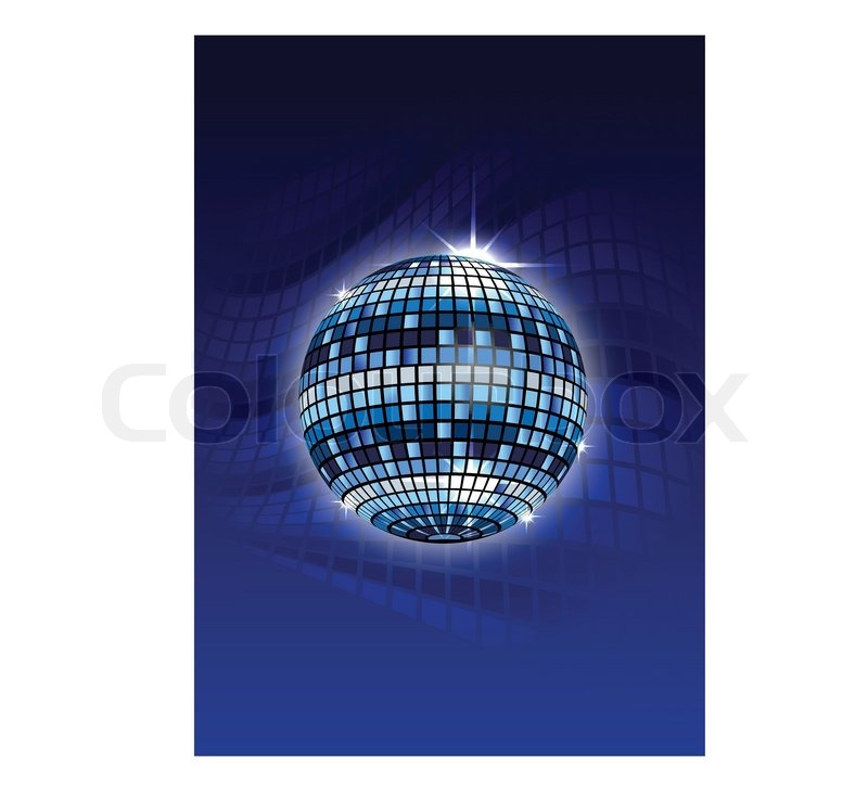 GLITTER BALL Stock vector Colourbox