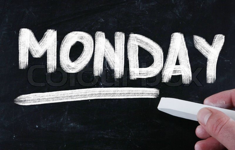 Montag | Stock Bild | Colourbox