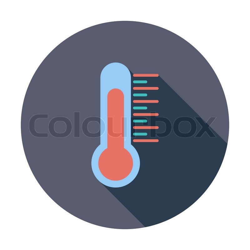 ThermometerSymbol. StockVektor Colourbox