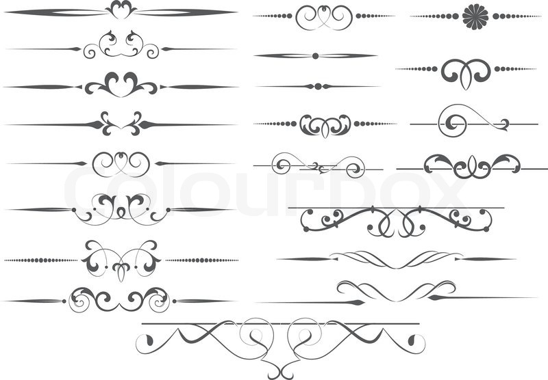 Vector Decorative Design Elements Page Decor Stock Vector Classy Decorative Design Elements Vector Decorative Design Elements Page Decor Stock Vector Classy Decorative Design Elements
