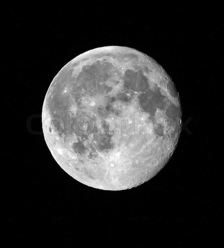 View of Vollmond | Stock Bild | Colourbox