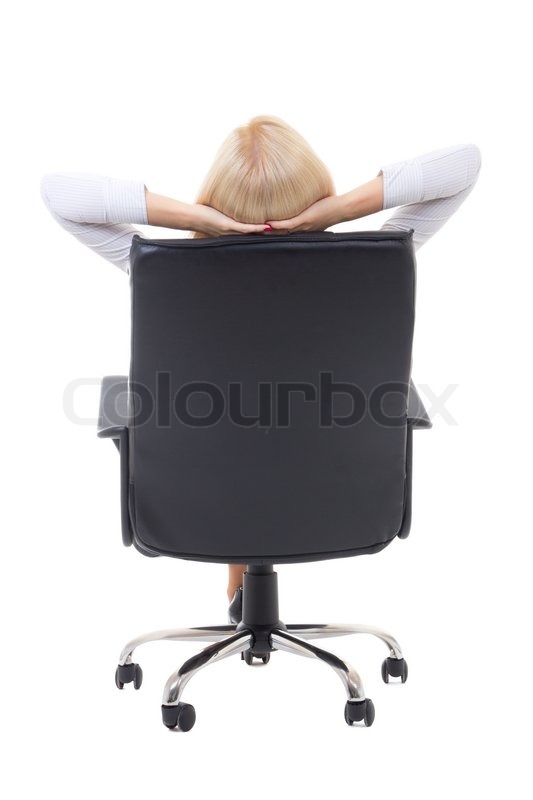 Desk Chair Back View
