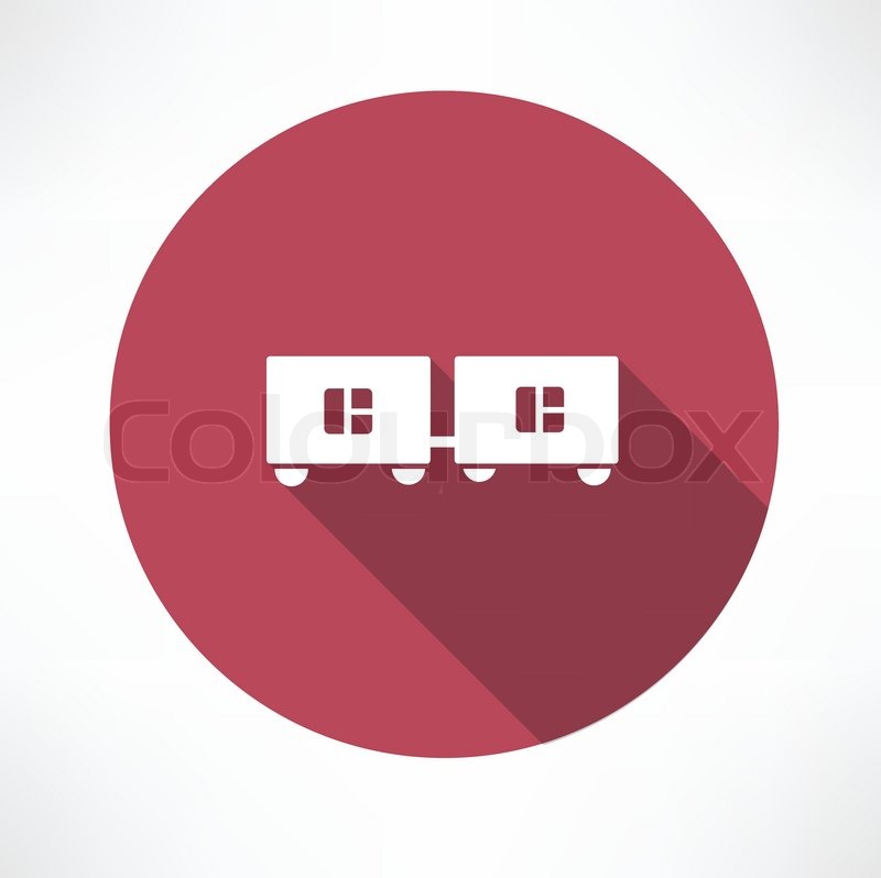 Wagons icon | Stock vector | Colourbox