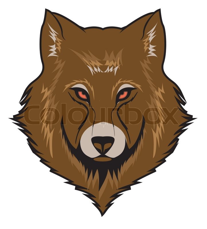 Wolf Vector Illustration | Stock vector | Colourbox