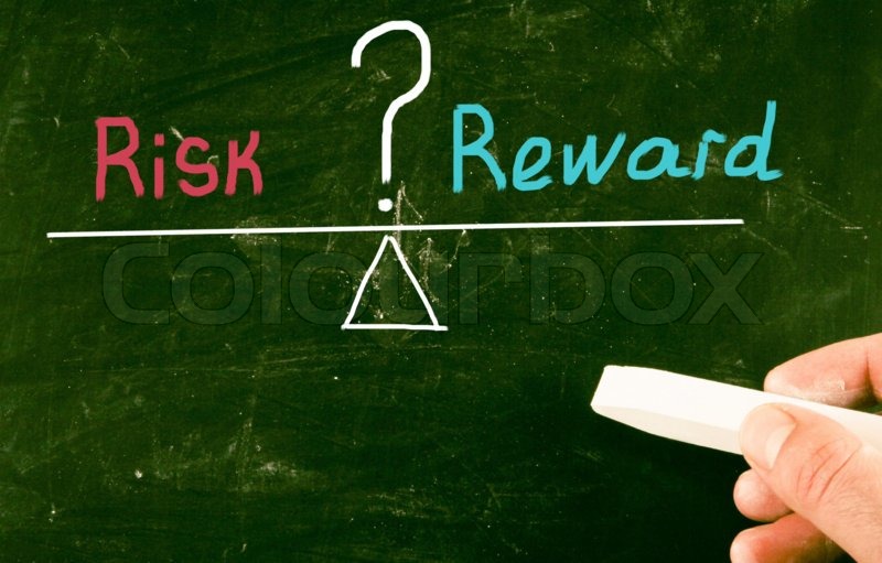 Risk reward concept | Stock image | Colourbox