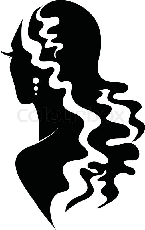 Fashion girl. Vector illustration of   Stock Vector 