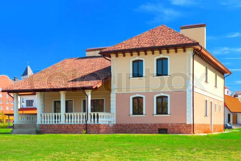 Haus-, außen-, außenbereich | Stockfoto | Colourbox