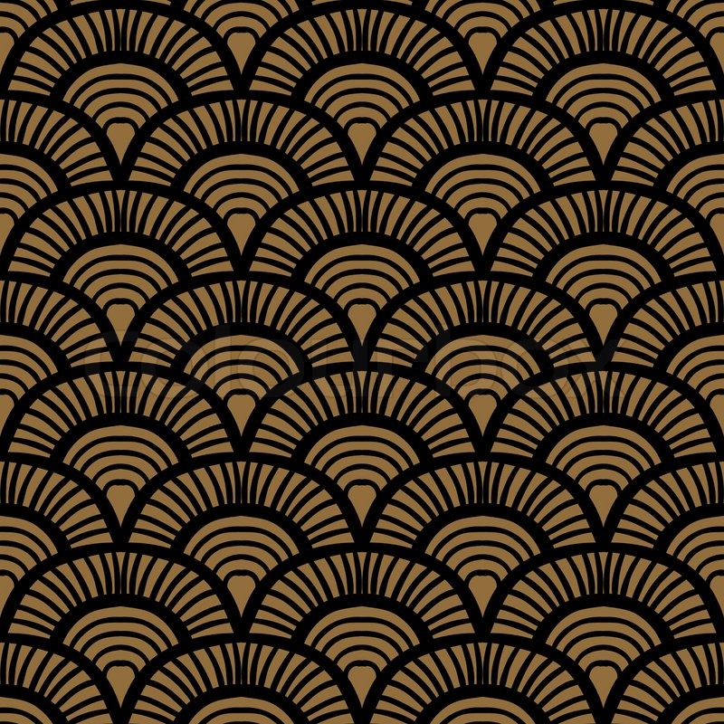 art deco pattern