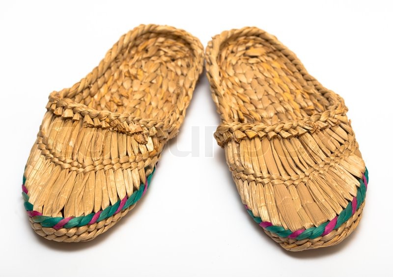 Traditional russian vintage shoes Stock image Colourbox