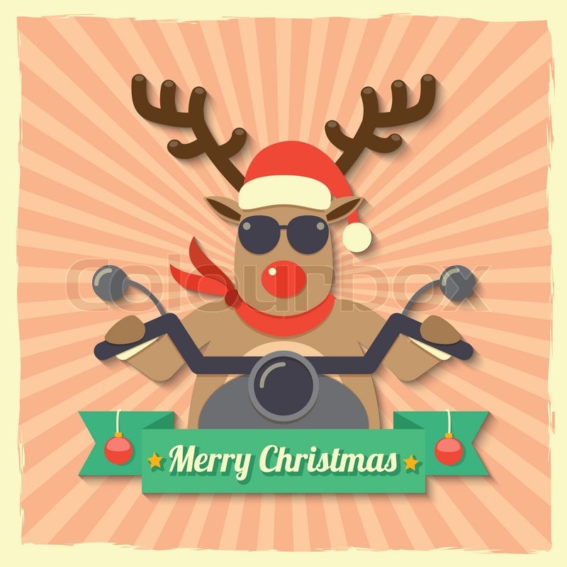 merry christmas reindeer