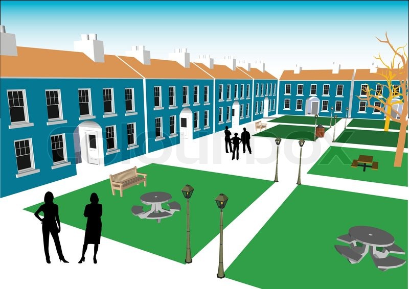 3d Architects Vector Stock Vector Colourbox