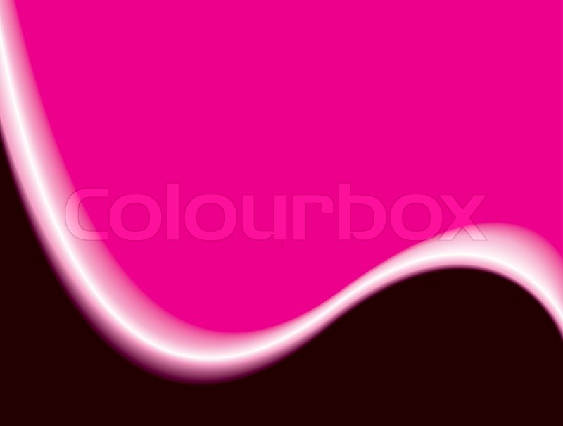 Pink, graphic, wavelength Stock Vector Colourbox